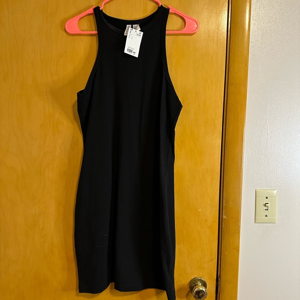 H&M NWT black basic bodycon